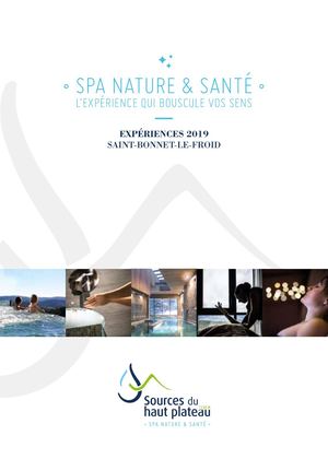 Brochure Experience 2019