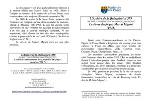 AMFAR A15 379 La Fosse Bazin par Marcel Mignot (1948)