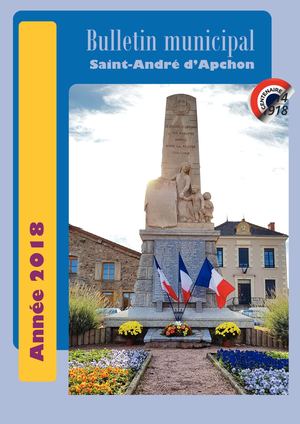 Bulletin 2018-2019 Saint André d'Apchon