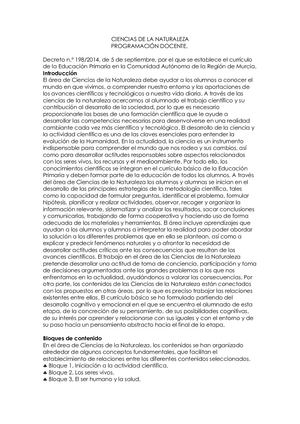 Ciencias De La Naturaleza