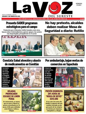 La Voz del Sureste 05-01-2019