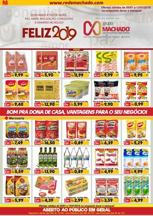 TABLOIDE DE OFERTAS ANO NOVO / REDE MACHADO