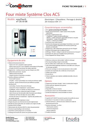 Enodis - Convotherm C4 ET20 10eb