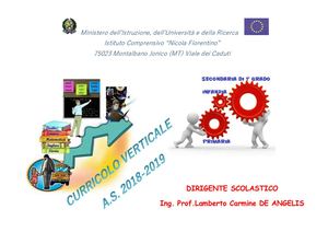 Curricolo Verticale 2018 2019 Converted