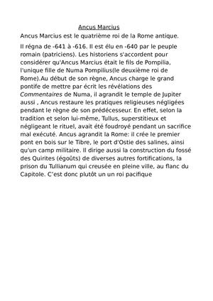 Ancus Marcius