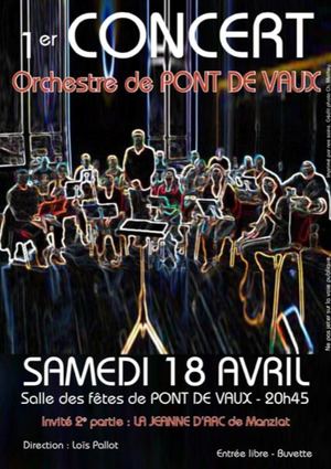 Affiches 2015 Orchestre De Pont De Vaux