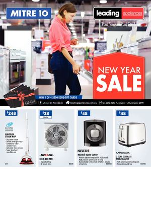 Leading Appliances Catalogue January 2018 - Mitre 10