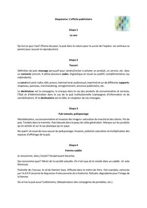 Diaporama Affiche Pub (Guide Profs)