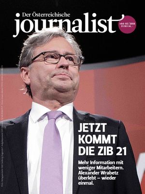 Der Österreichische Journalist 04/18 Vorschau