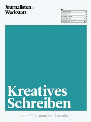 Journalisten Werkstatt - Kreatives Schreiben Vorschau