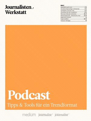 Journalisten Werkstatt - Podcast Vorschau