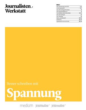 Journalisten Werkstatt - Spannung Vorschau