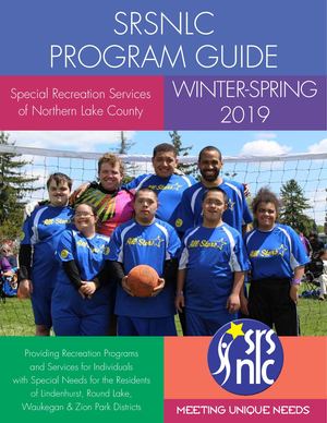 2019 Winter-Spring Special Recreation Services Of Northern Lake County Program Guide