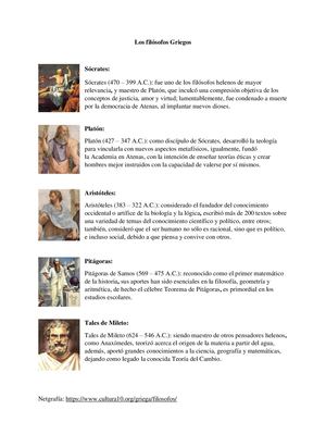 Filósofos Griegos