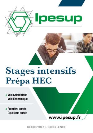 Ipesup HEC Stages Brochure 2018 2019