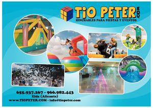 01 - TIOPETER.com - Alquiler de Castillos Hinchables en Alicante