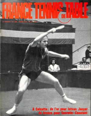 1975 03 296 FRANCE TENNIS DE TABLE