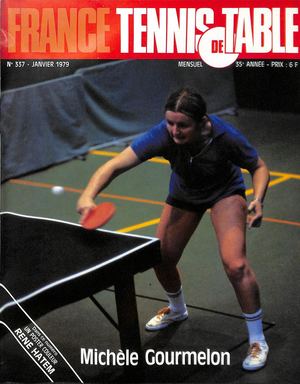 1979 01 337 FRANCE TENNIS DE TABLE