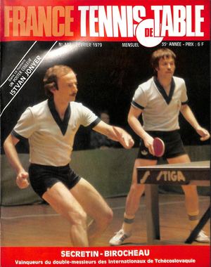 1979 02 338 FRANCE TENNIS DE TABLE
