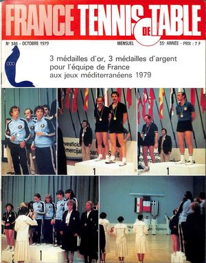 1979 10 346 FRANCE TENNIS DE TABLE