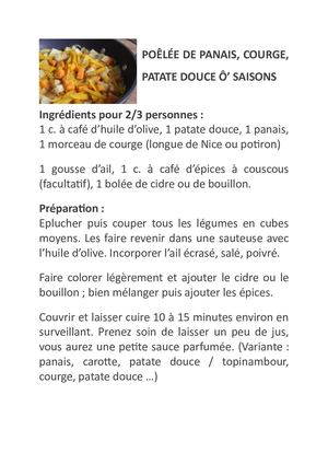 Recette 3 Legumes D'hiver