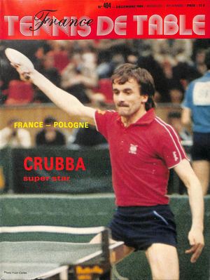 1984 12 404 FRANCE TENNIS DE TABLE