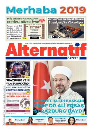 Alternatif Gazete_078_Ocak/Janvier 2019