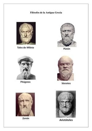 Filósofos De La Antigua Grecia