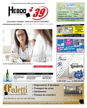 HEBDO LONS Semaine 12 2018