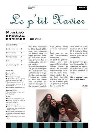 Le p'tit Xavier n°2