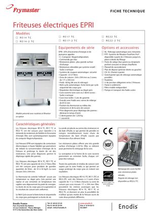 Enodis - FT Frymaster etc14 17 22