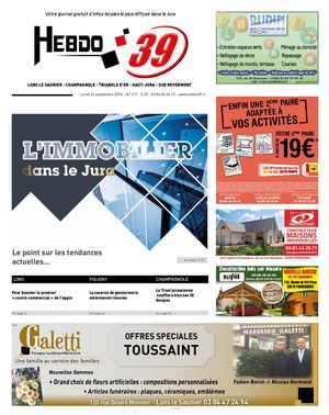 HEBDO LONS Semaine 39 2018