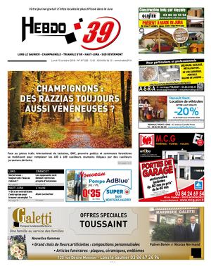 HEBDO LONS Semaine 42 2018