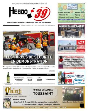 HEBDO LONS Semaine 43 2018