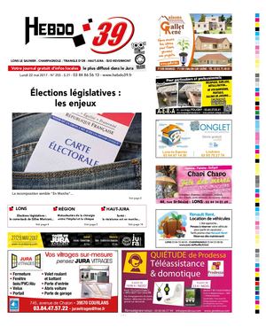 HEBDO LONS Semaine 21 2017