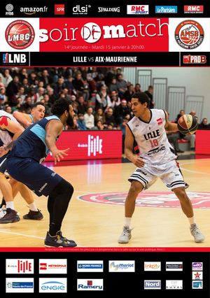 Programme De Match Pro B J14 Lille Aix Maurienne 15 01 2019
