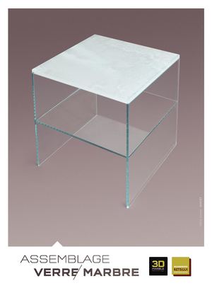 Marbrerie Retegui Assemblage Verre Onyx