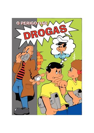 O perigo das Drogas, em quadrinhos