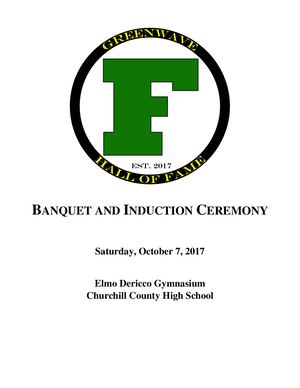2017 Induction Program
