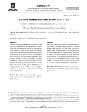 Dialnet Conflicto YMemoria En El Libro Album Camino ACasa 5366519