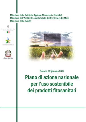 Testo del Piano Nazionale per l’uso sostenibile dei prodotti fitosanitari