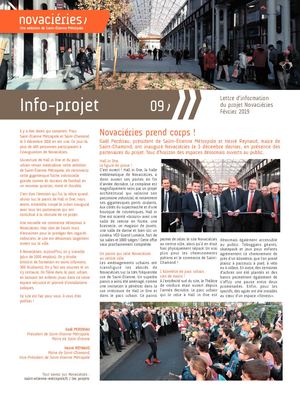 Lettre infoprojet  Novacieries n°9