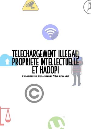 Téléchargement Illégal, Propriété Intellectuelle Et Hadopi