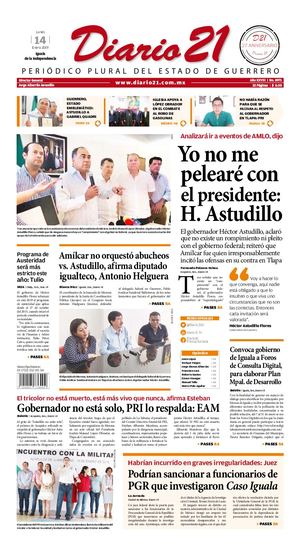 diario 21 14 de enero 2019