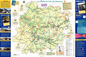 Carte dépliante pêche 2019