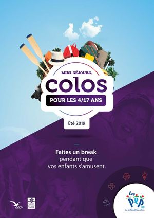Catalogue Colonies De Vacances Pep 34 2019