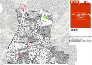 5.2.1 Plan de zonage secteur nord
