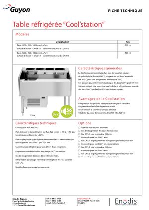 Enodis - FT Cool Station Tcs14 18