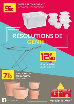 CACATALOGUE JANVIER 2019 - Résolutions de Génie