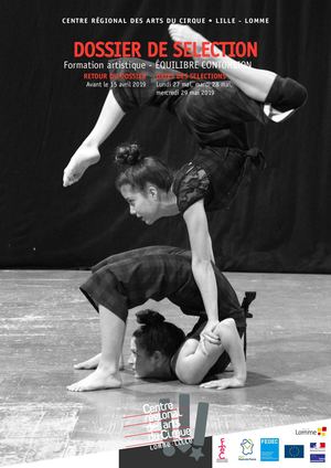 Dossier Sélection Formation Artistique Equilibre Contorsion